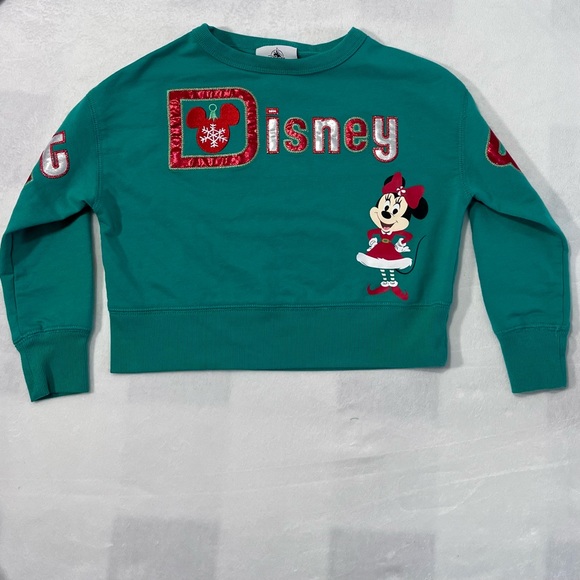 Disney Other - Kid’s XS Minnie Mouse Christmas Shirt from Disney World Park
